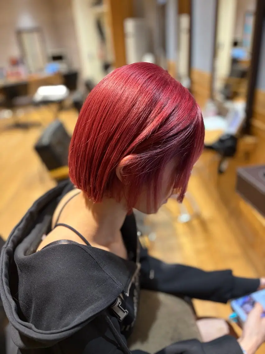 ショート カット ヘアカラー トリートメント asumi/ 池袋/スタイリストのヘアスタイル