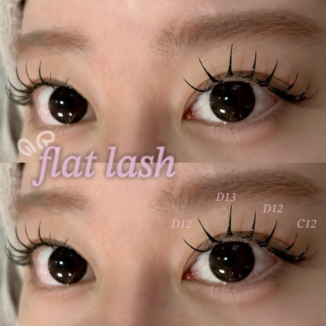 《 フラットラッシュ100本 🎵♡ 》の写真