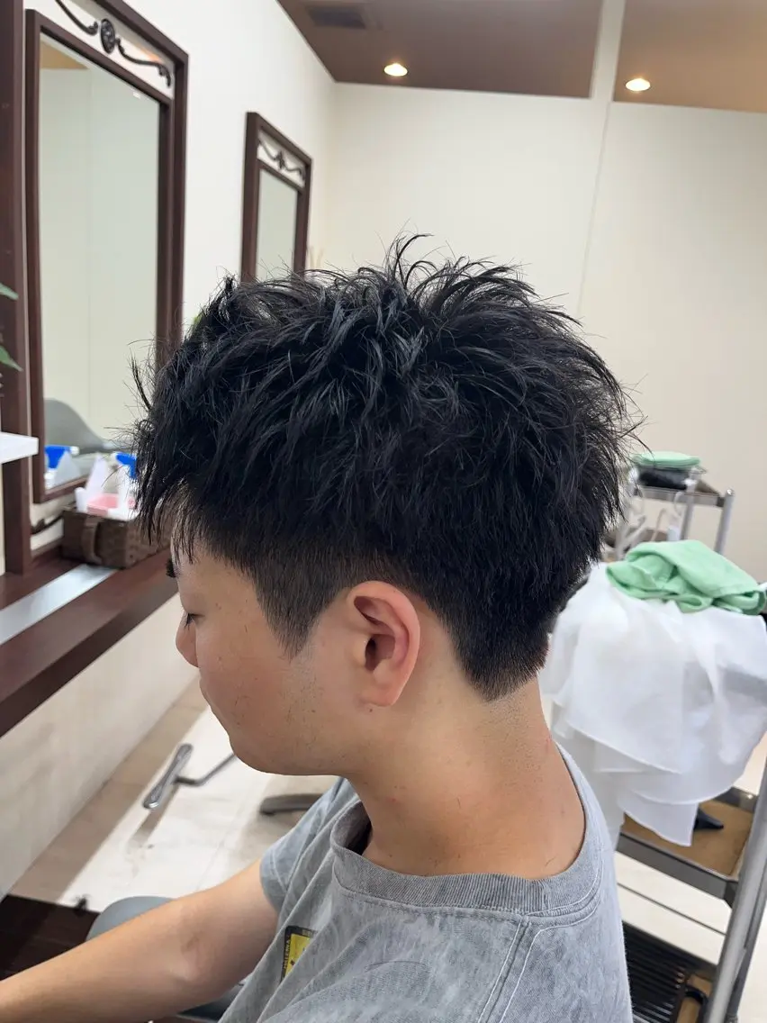 ショート メンズ スパイキーショート ショートヘア 🧊メンズ特化🧊 高木航希のヘアスタイル