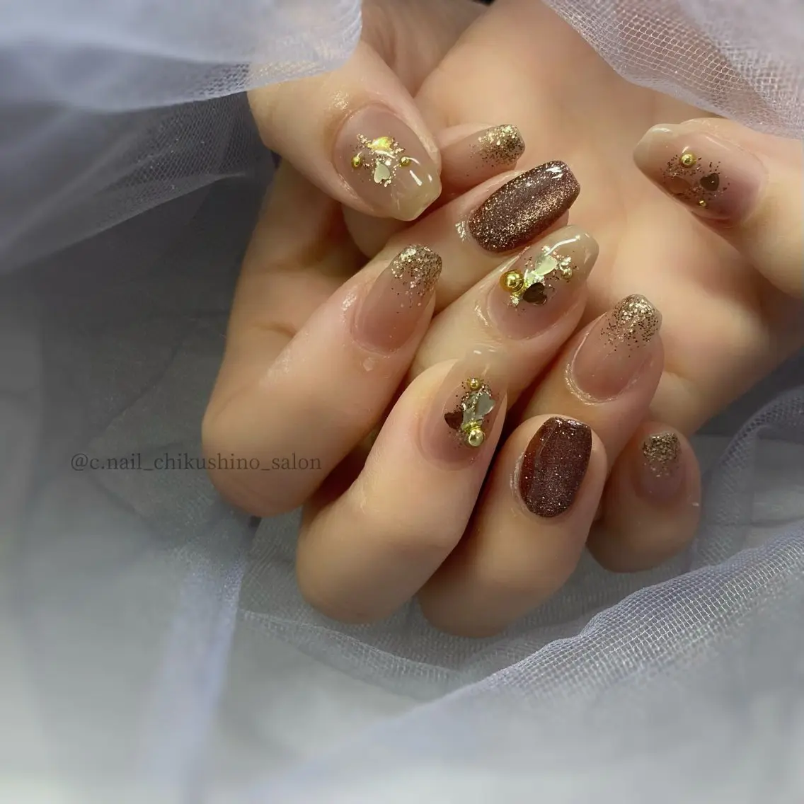 ネイル バレンタイン C.Nail &Eyeのネイルデザイン
