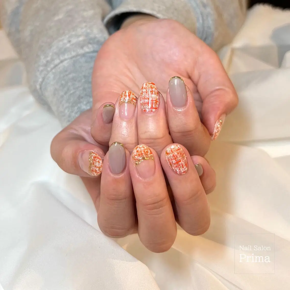 ミディアム ネイル SalonPrima 西院Nail&Eyeのネイルデザイン