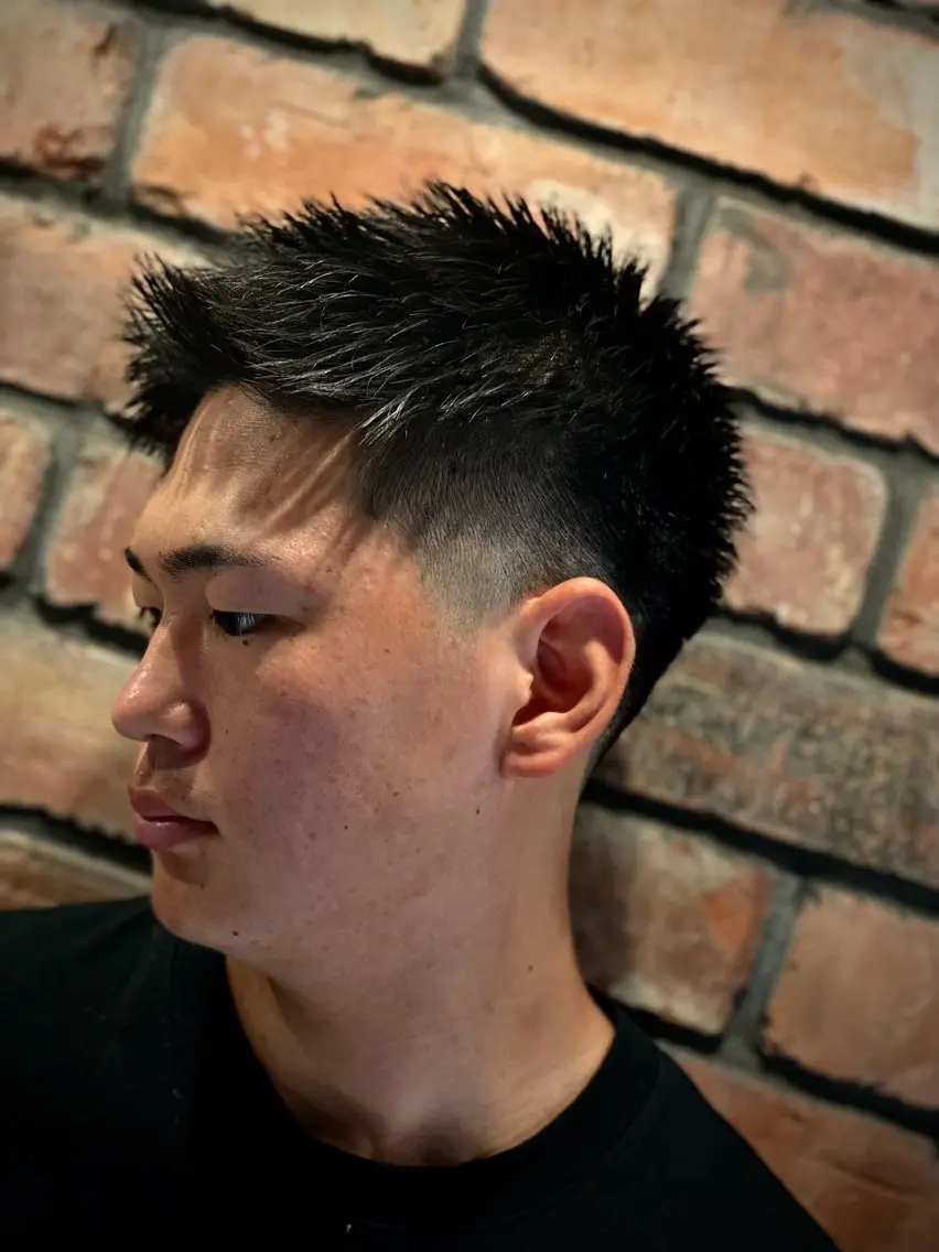 ショート メンズ 中越 仁一郎のヘアスタイル