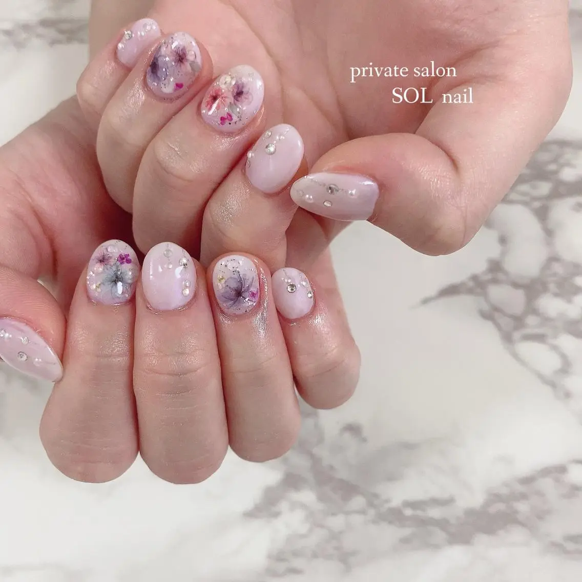 ネイル ハンドネイル SOL NAILのネイルデザイン