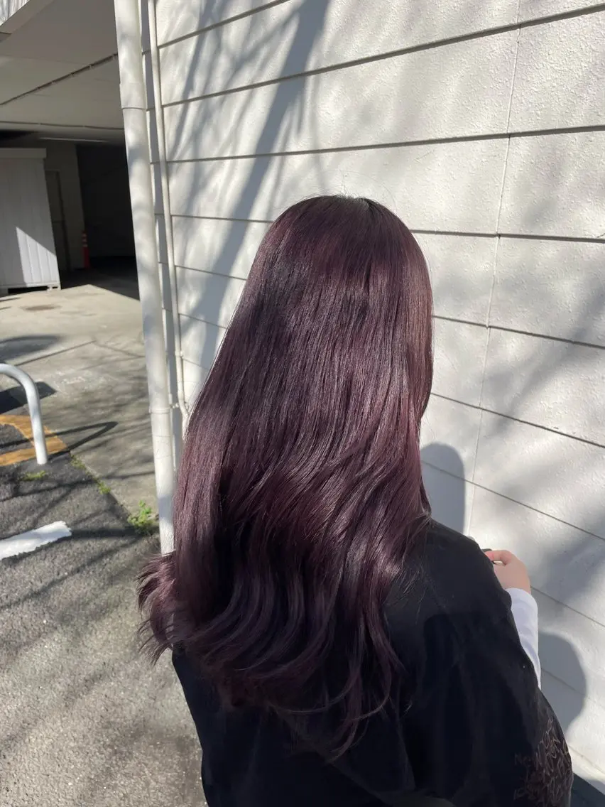 ロング カラー ラベンダーカラー ヘアカラー カットモデル募集中/ ASAYAのヘアスタイル