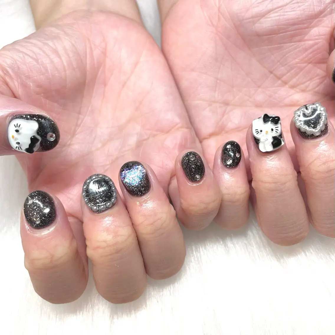 ネイル ハンドネイル Nail ヌシん家 AKANEのネイルデザイン
