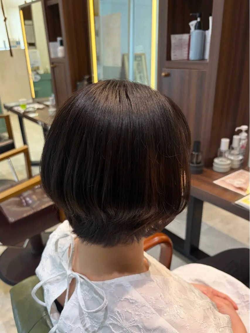 ショート ショートヘア カットカラーモデル /募集中🩵かれんのヘアスタイル