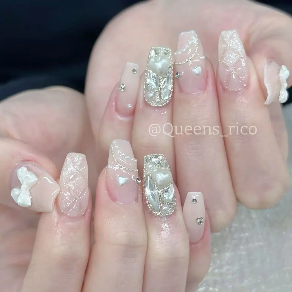 ネイル ハンドネイル Queens マオのネイルデザイン