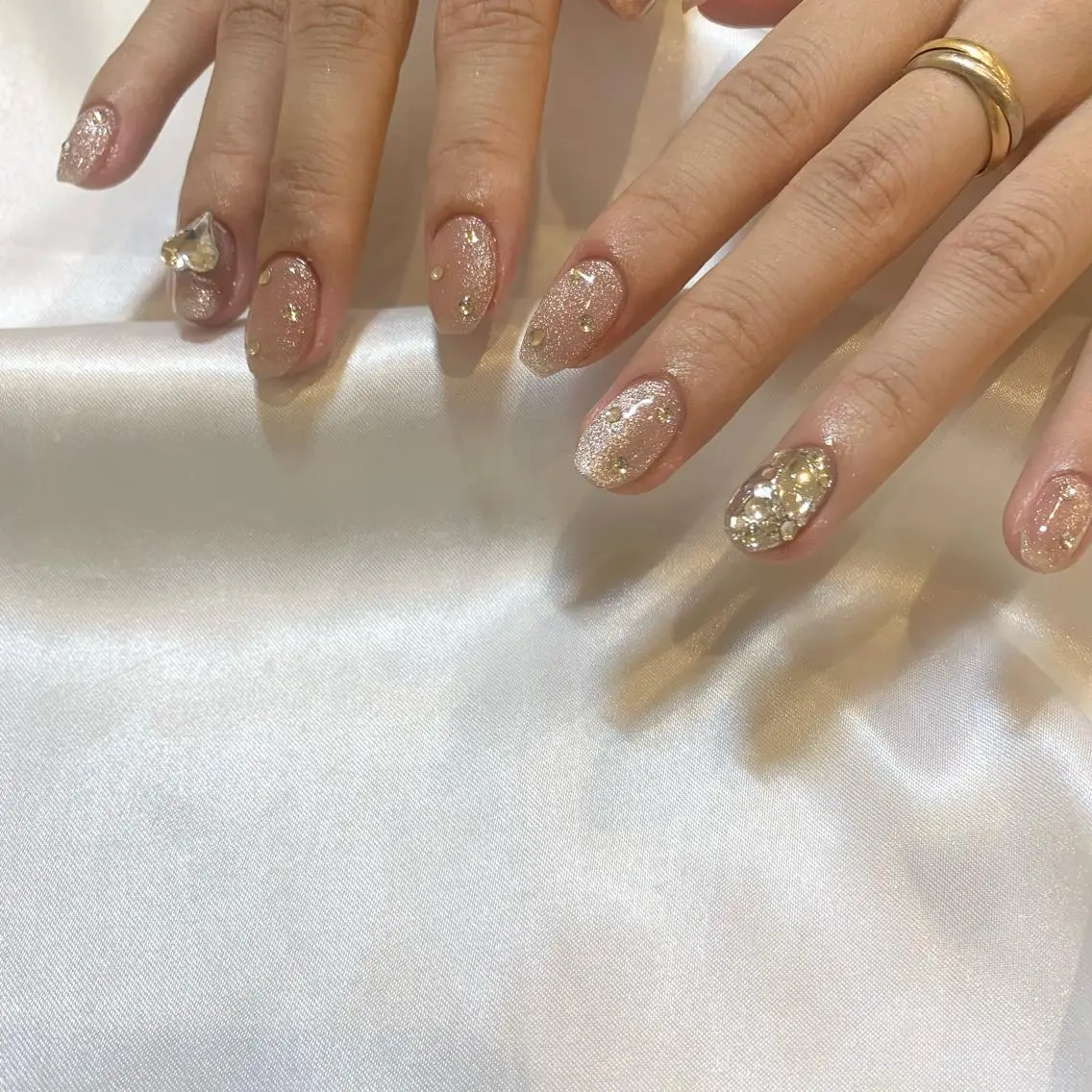 ネイル マグネットネイル ハンドネイル ui nailのネイルデザイン