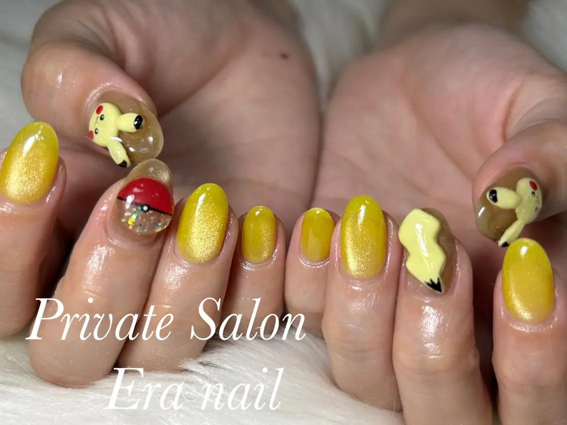 ネイル 持ち込み ハンドネイル Era nailのネイルデザイン