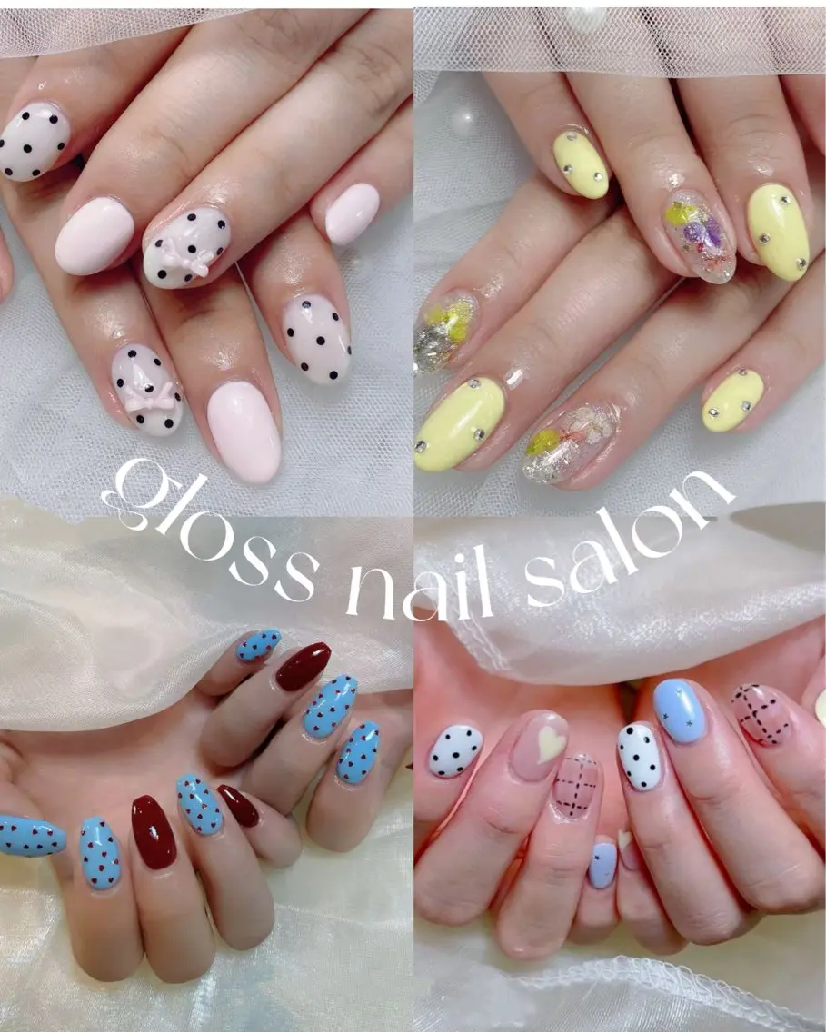 ネイル miho🍎 Gloss nailのネイルデザイン