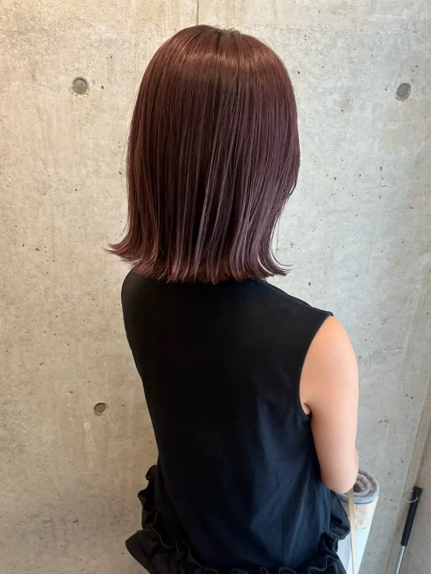 ミディアム カラー ROCCA hair eje. 千晴のヘアスタイル