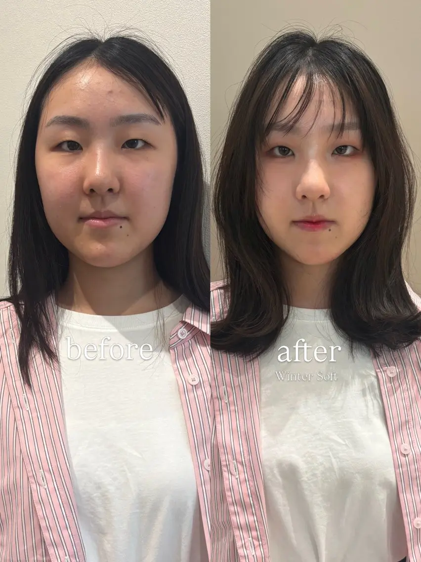 パーソナルカラー診断 山村さら💎垢抜け レイヤー/ヘアメイクのヘアスタイル