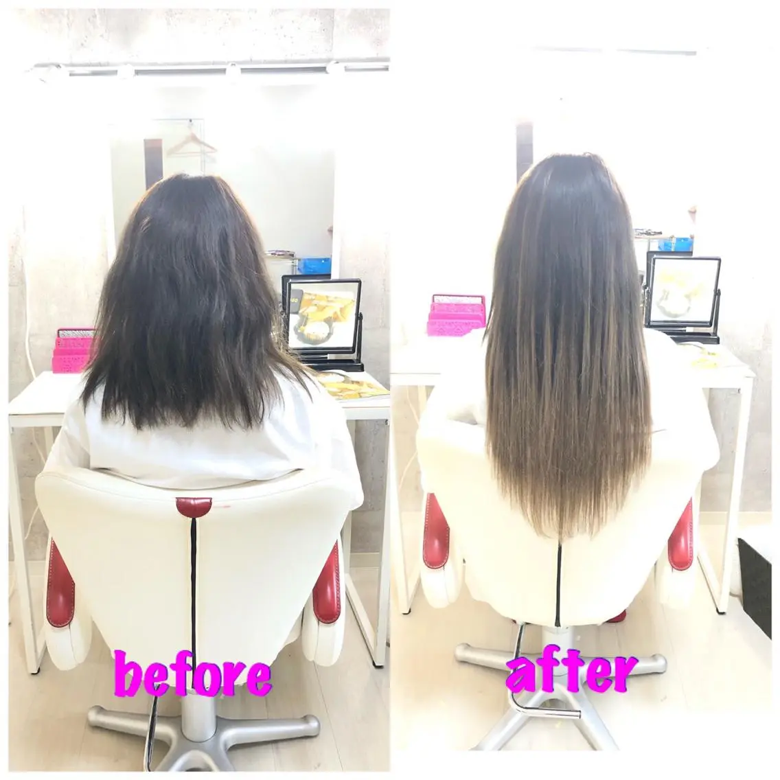 ロング エクステ 🌸ドレスアップ 心斎橋店🌸のヘアスタイル