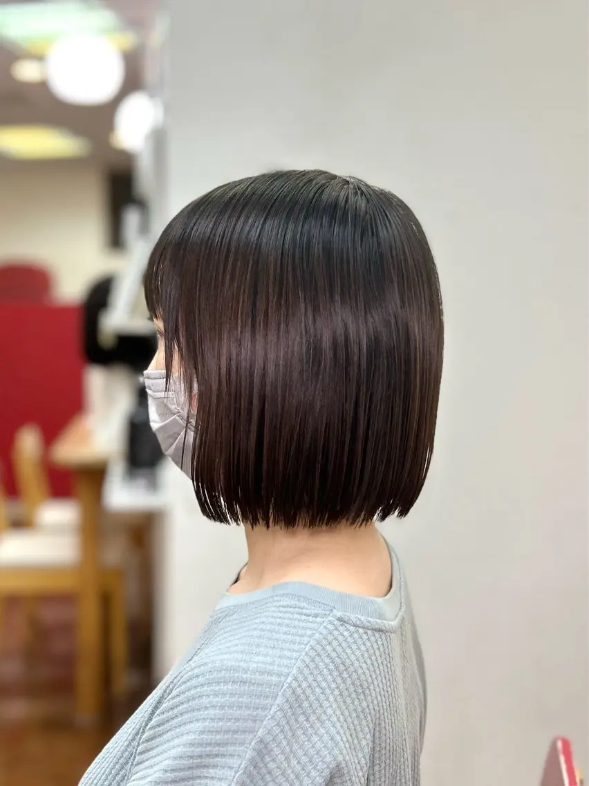ショート ボブ 冨田 豊のヘアスタイル