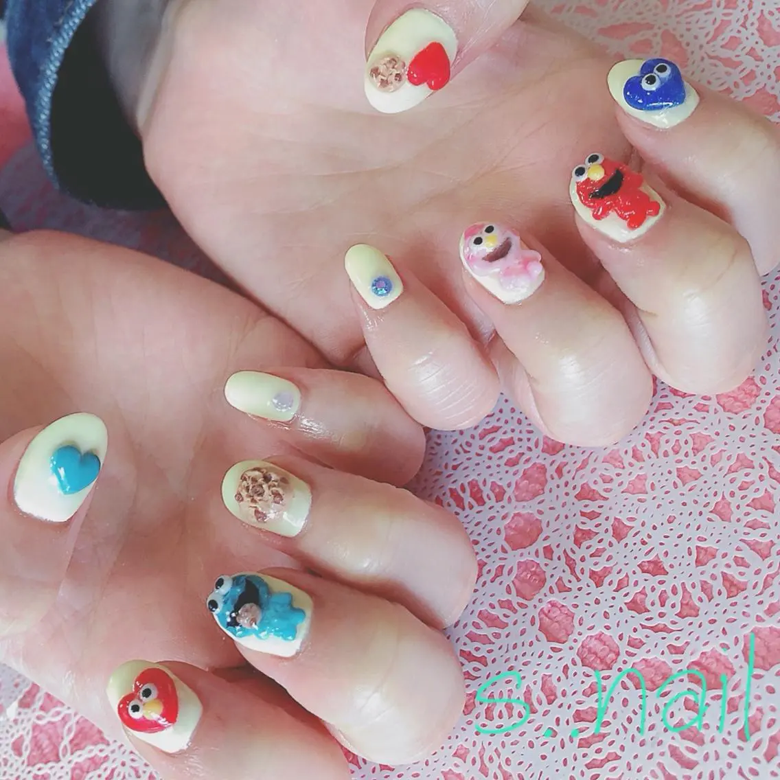 ネイル 持ち込み ハンドネイル フットネイル s..nail / MORITAのネイルデザイン
