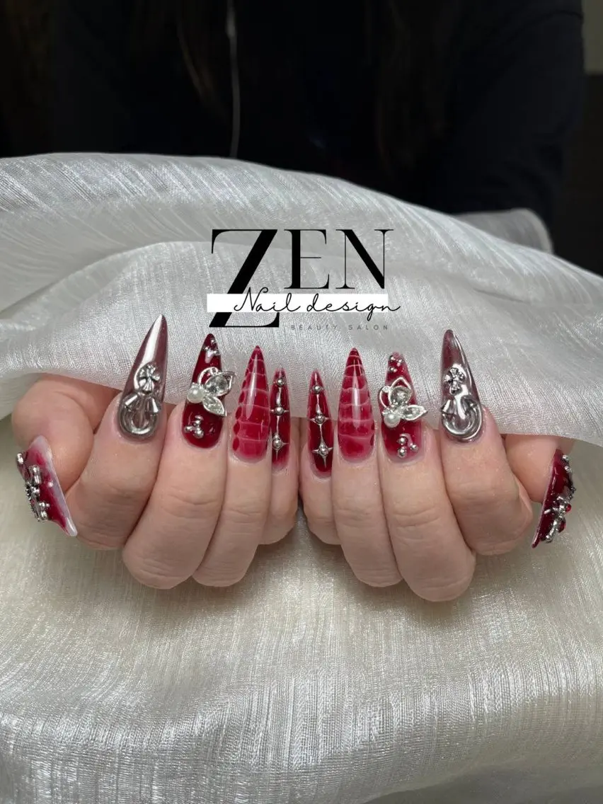ネイル 持ち込み スカルプネイル ネイルチップ ハンドネイル Zen Nail Design 池袋のネイルデザイン