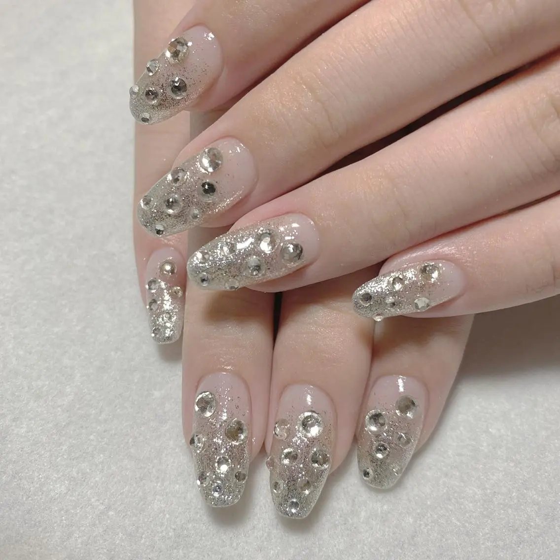 ネイル ラメ(グリッター) ラメグラデーション nail salon Bayのネイルデザイン