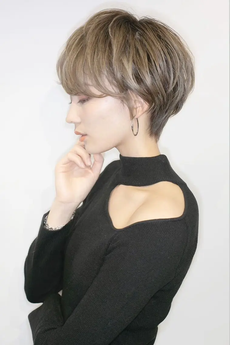 ショート 渋谷ショート、パーマ 美容師vain はるのヘアスタイル