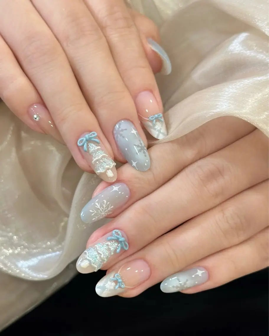 ネイル アートネイル フレンチネイル マグネットネイル ミラーネイル オフィスネイル ハンドネイル Blossom nail_研修のネイルデザイン