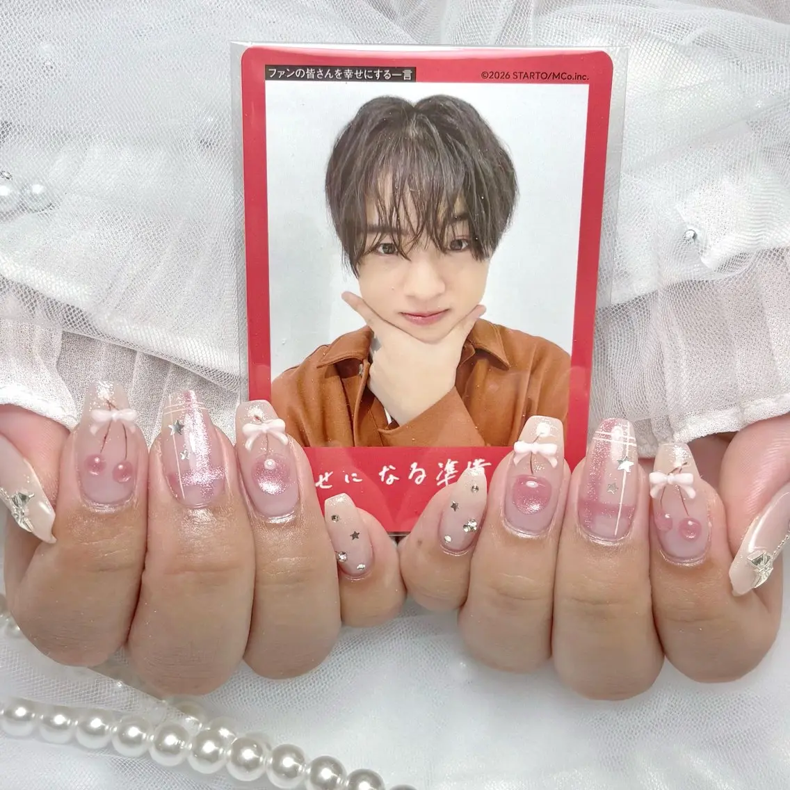ネイル ハンドネイル Akiho🍒 堺筋本町ネイルサロンのネイルデザイン