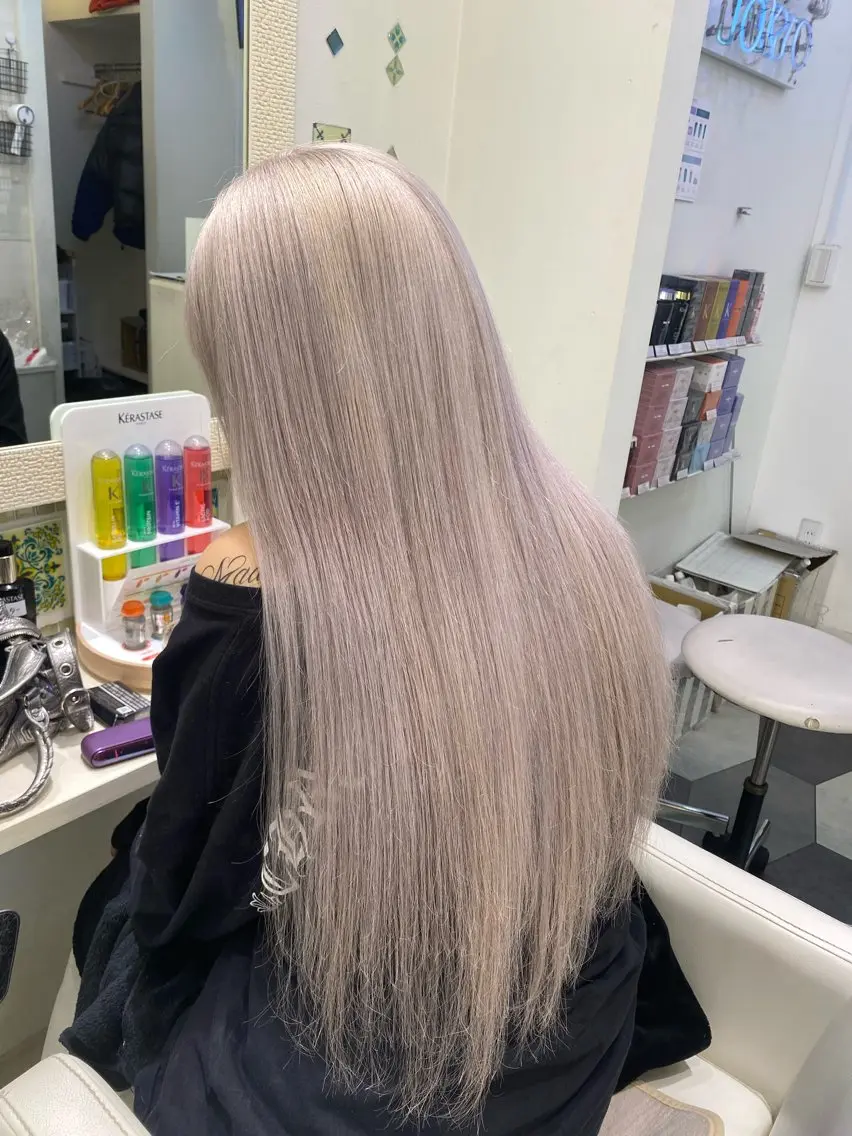 【期間限定】 ブリーチ、カラー、シールエクステ70本の写真