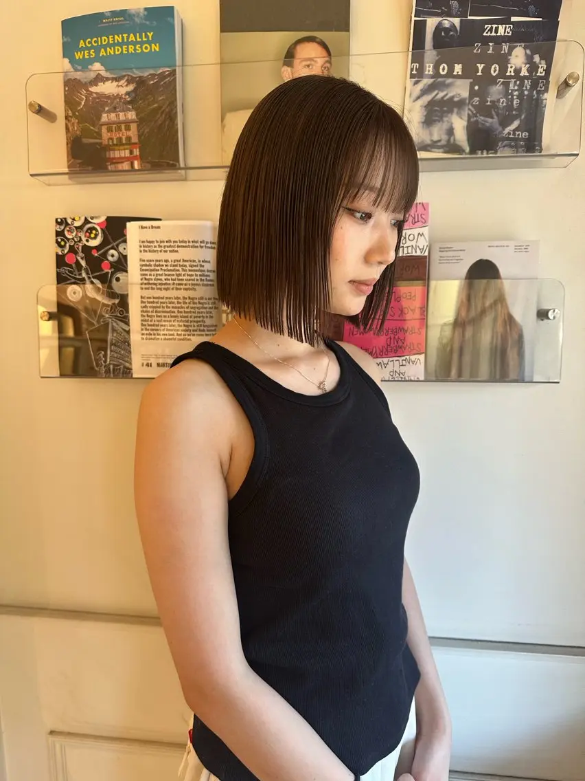 ショート Manaka🟤 今泉　Musiiikのヘアスタイル