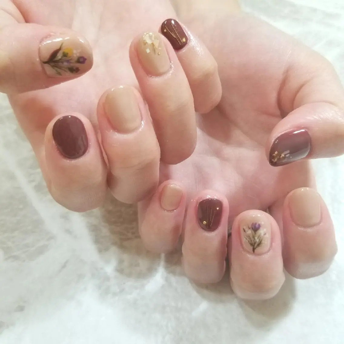 ネイル ニュアンスネイル ハンドネイル nijiiro🌈 サトウのネイルデザイン