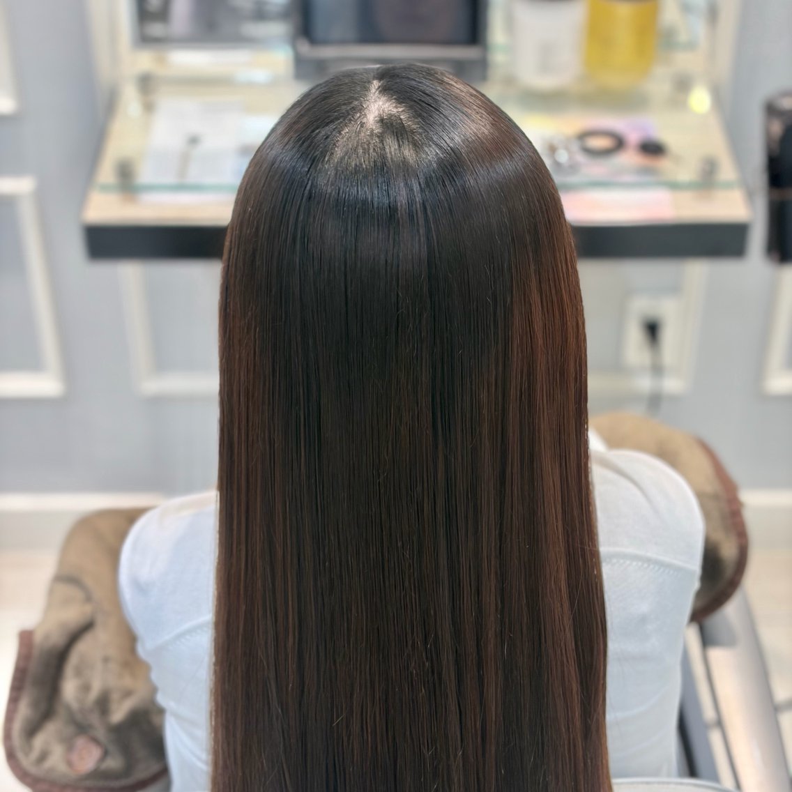 ロング 縮毛矯正 銀座/ 🩰 ゆうみ 🩰のヘアスタイル
