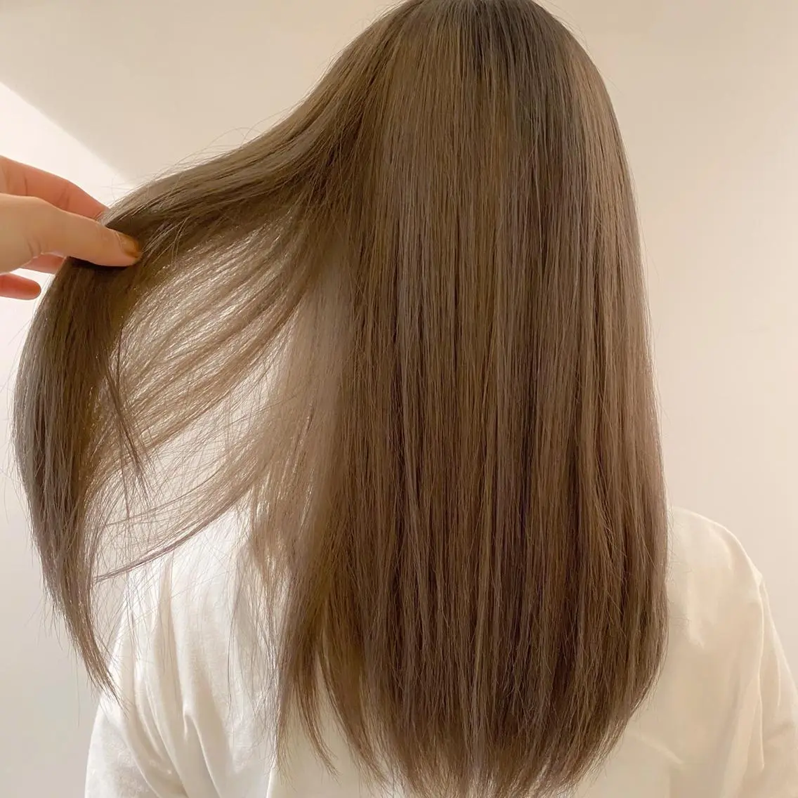 ミディアム カラー ヘアカラー トリートメント 中屋恵美⁑透明感 カラー⁑ナチュラルのヘアスタイル