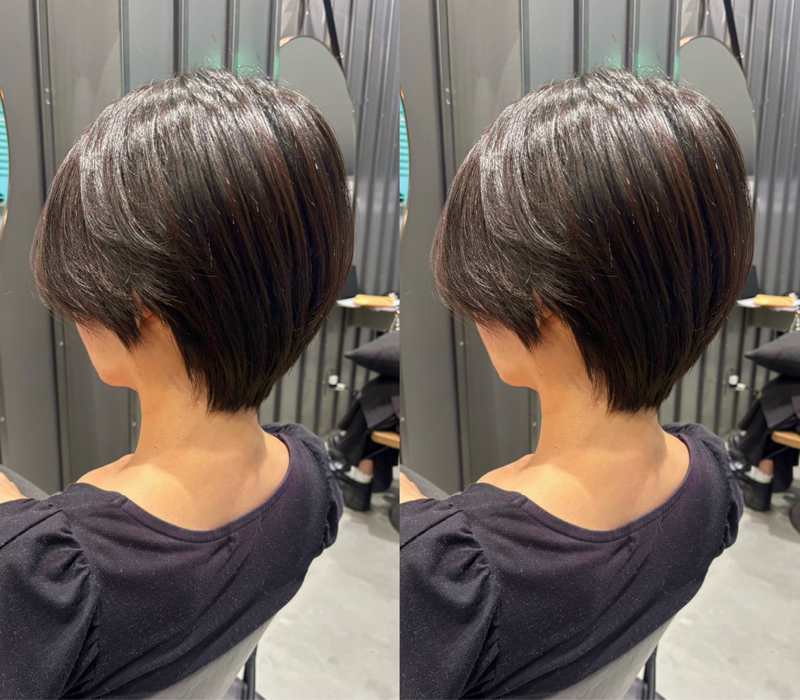 ショート カット JUMI/ショート/ ボブ/透明感カラー✨のヘアスタイル