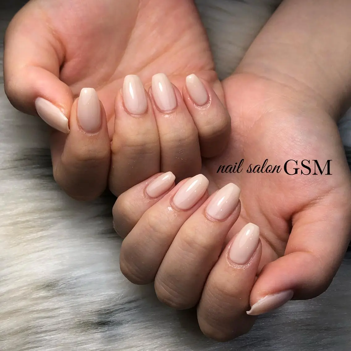 ネイル オフィスネイル ワンカラーネイル シンプルネイル ハンドネイル nail salon GSMのネイルデザイン