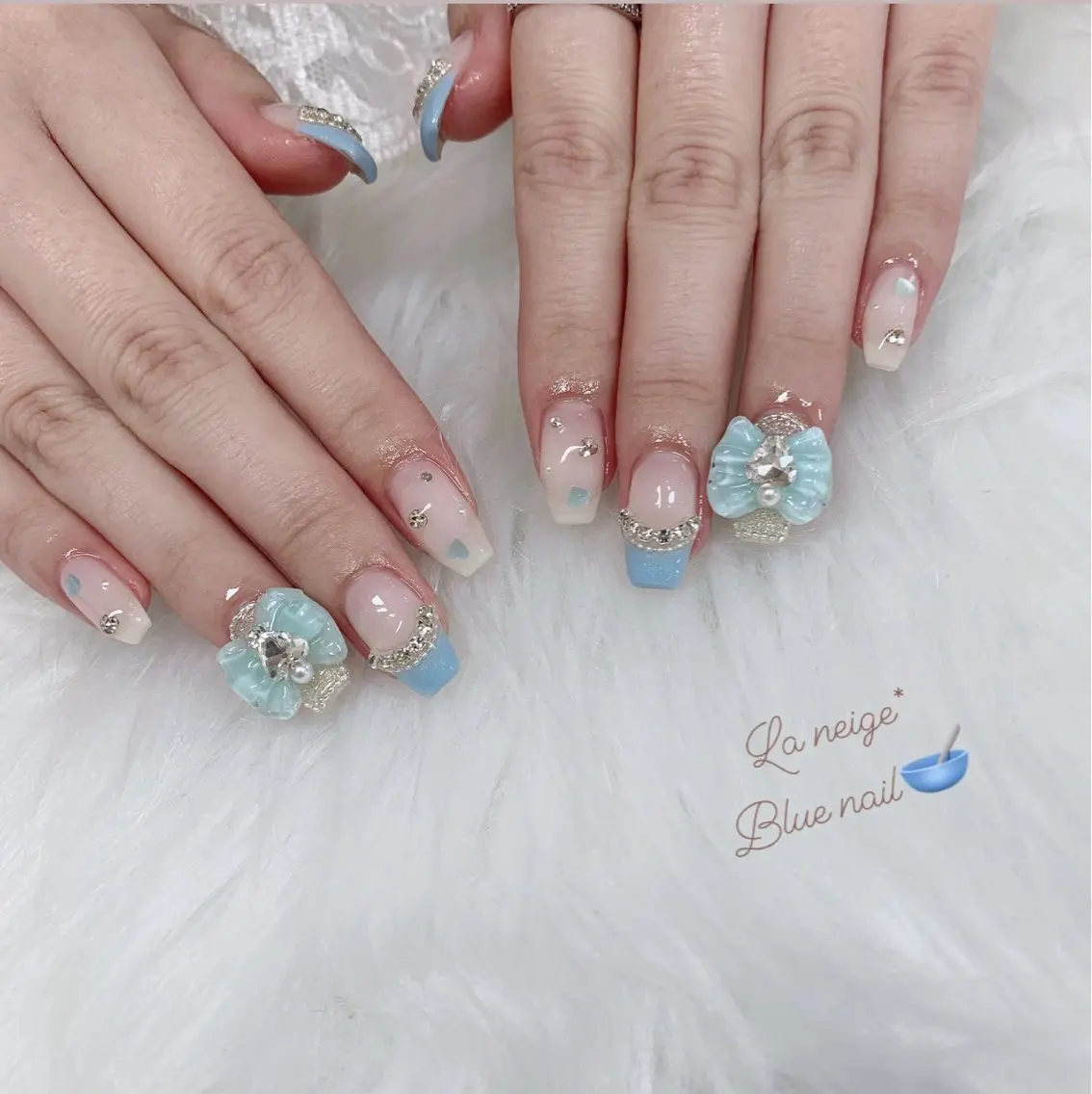 ネイル ハンドネイル La neige* yuki 🐩🌙のネイルデザイン