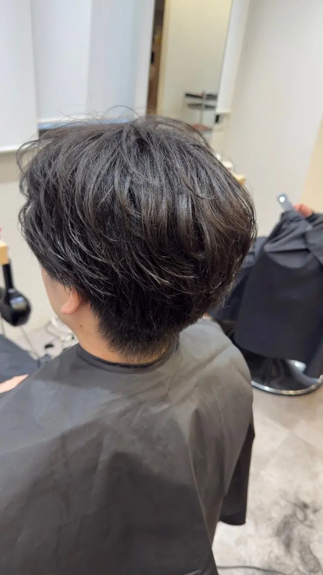 メンズ カット 廣岡 慶紀のヘアスタイル
