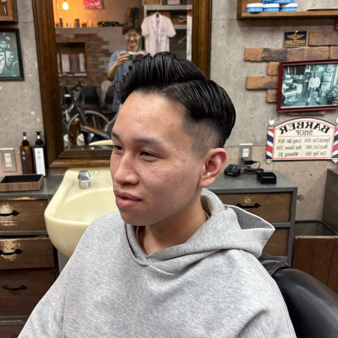 ショート わたなべ けんじのヘアスタイル