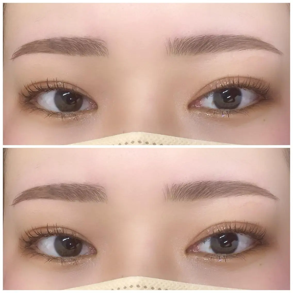 アイブロウ ワックス脱毛 眉カット その他(アイブロウ) 韓国風眉×顔タイプ 診断® Naoの眉毛・アイブロウイメージ