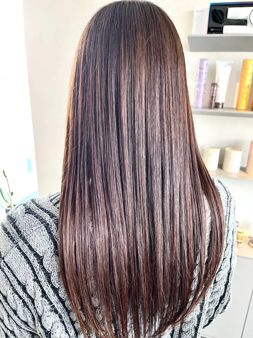 ロング カラー 髪質改善 🫧透明感カラー🫧 SHINSEIのヘアスタイル