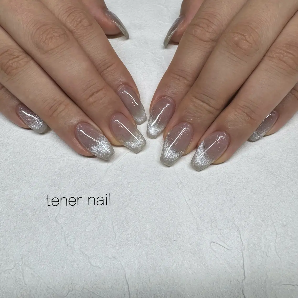 ネイル グラデーション マグネットネイル ハンドネイル テネルネイル tener nailのネイルデザイン