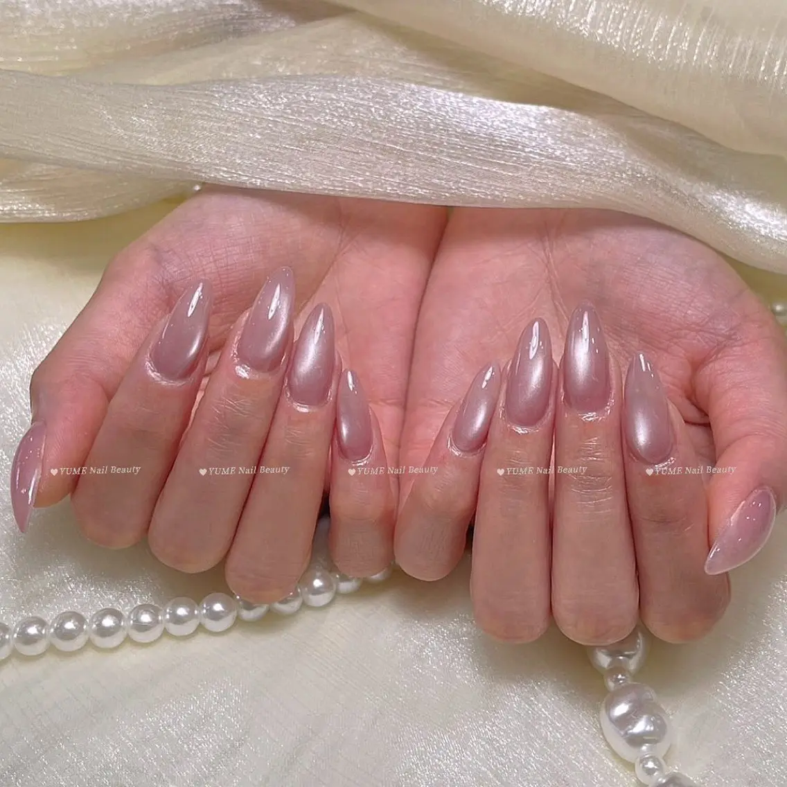 ミディアム ハンドネイル YUME Nail Beautyのネイルデザイン