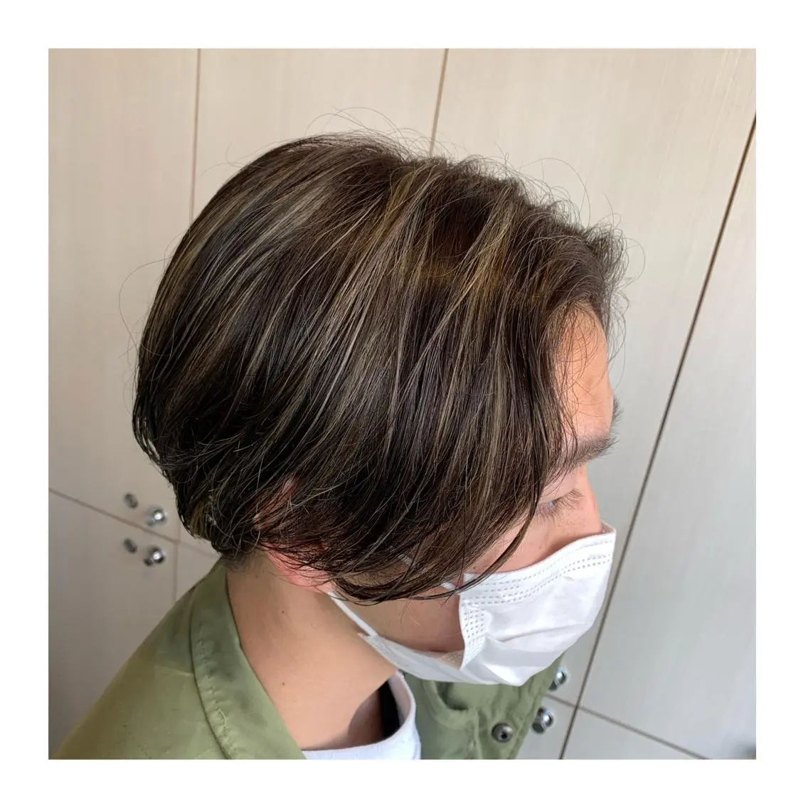 カラー メンズ カット ヘアカラー あべ ゆうかのヘアスタイル