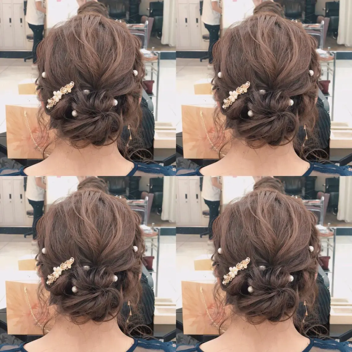 ミディアム ヘアアレンジ ヘアセット 🌷MAYU 🌷のヘアスタイル