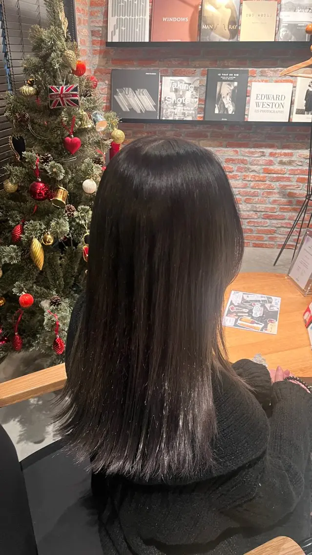 カラー ブラウンカラー ラベンダーカラー 田中 美月のヘアスタイル