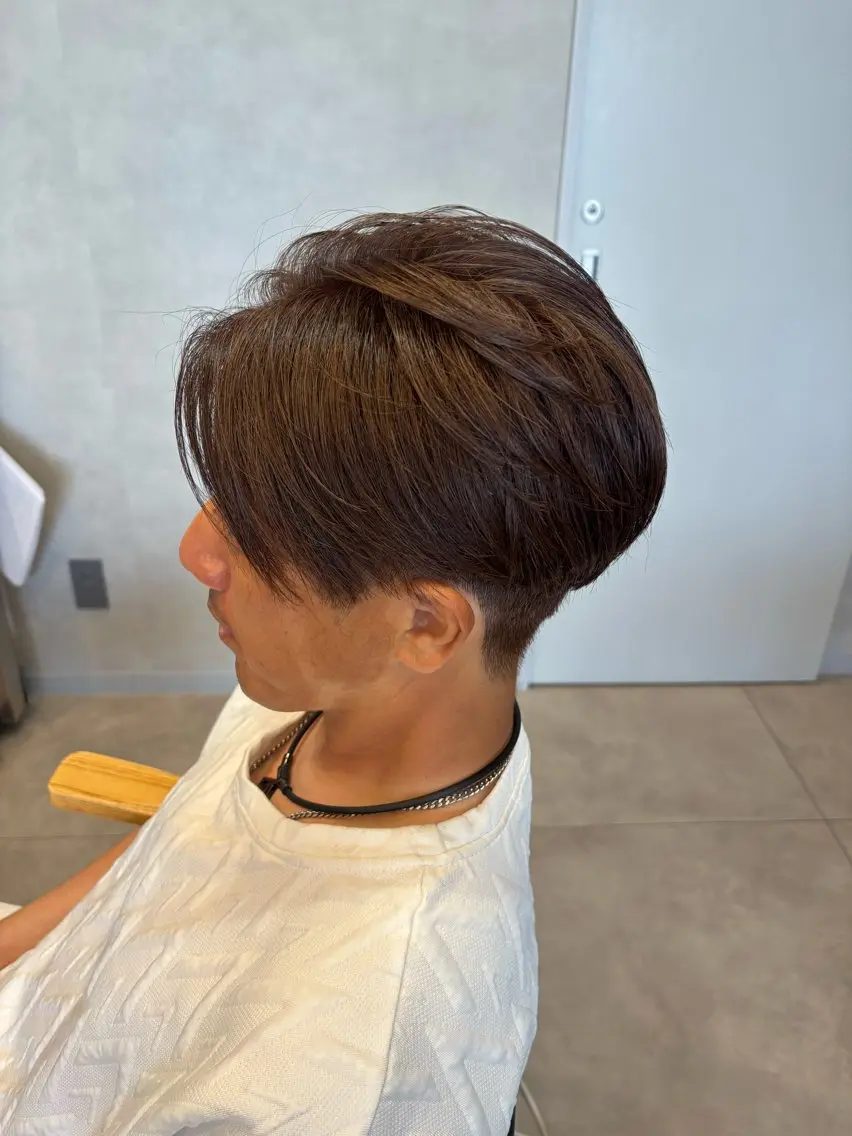 メンズ カット 中村 梨央奈のヘアスタイル