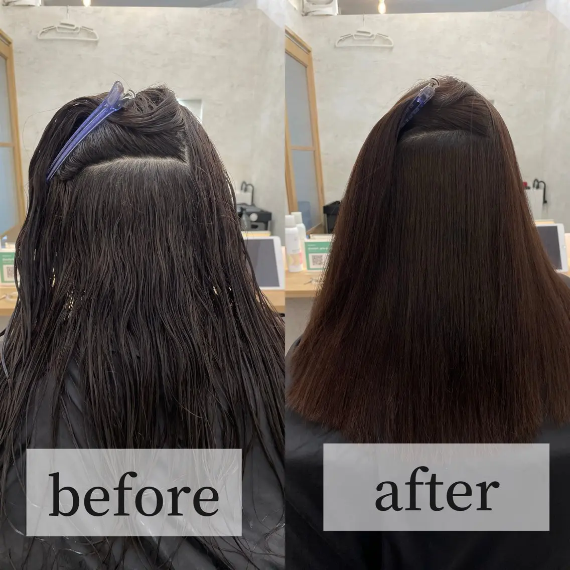 ロング パーマ 縮毛矯正 トリートメント 高橋 芽衣のヘアスタイル