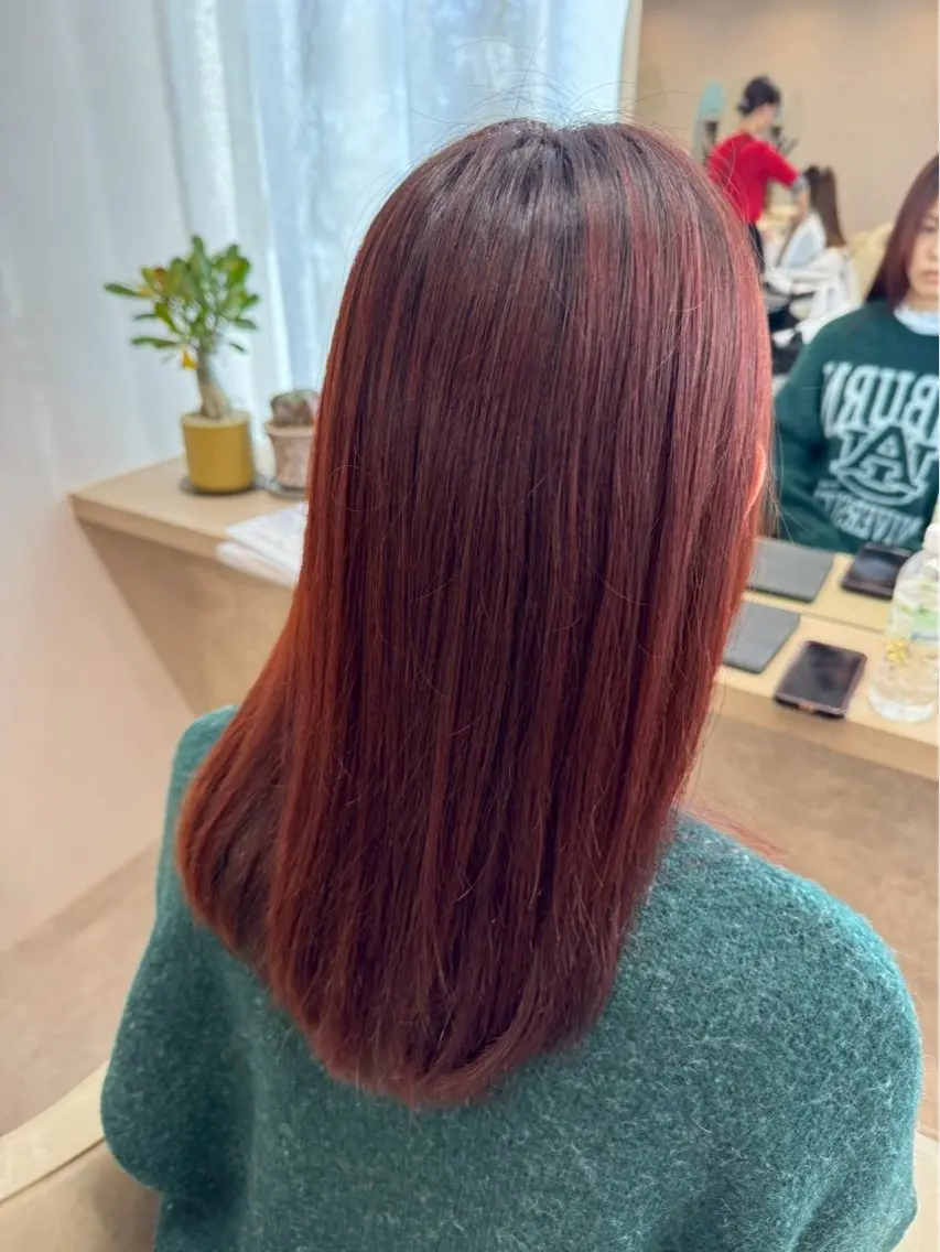 ミディアム 兼古 望羽のヘアスタイル