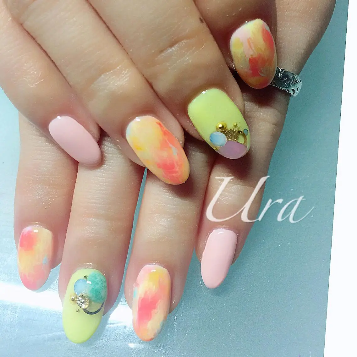 ネイル パステルネイル UrakoNail 《nail》のネイルデザイン
