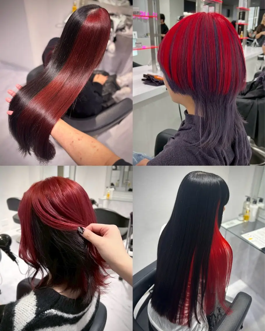 カラー ヘアカラー トリートメント ヘアセット 🦋トレンドカラー 🦋/ルナのヘアスタイル
