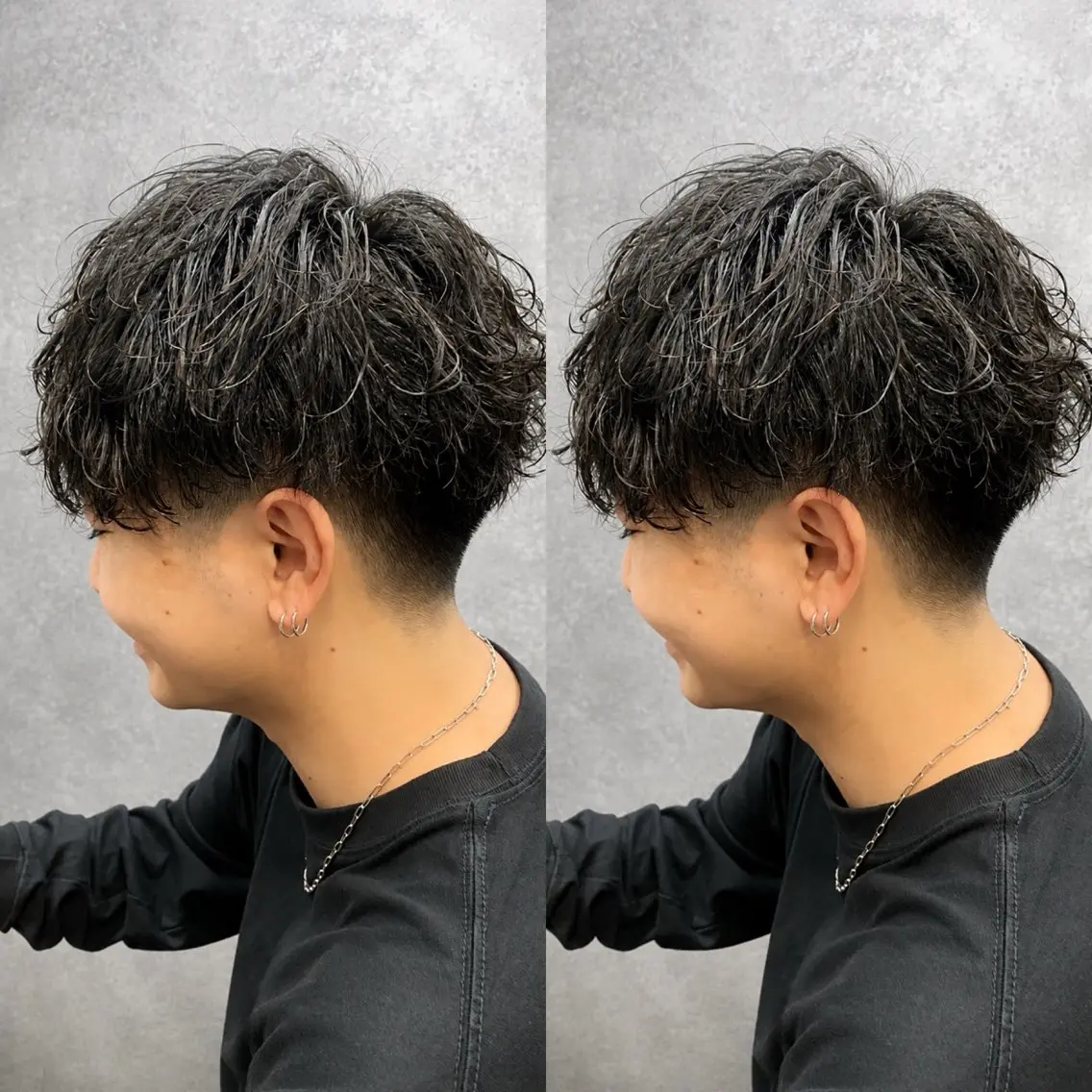 メンズカット+初めてのパーマの写真