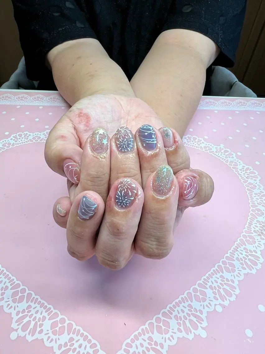 ネイル ハンドネイル 早川 真理のネイルデザイン