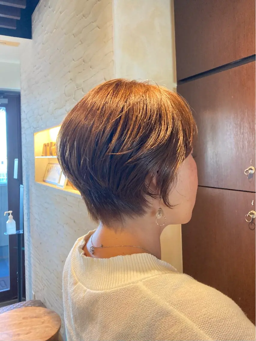 ショート 🌙パーマ 照井🌙のヘアスタイル