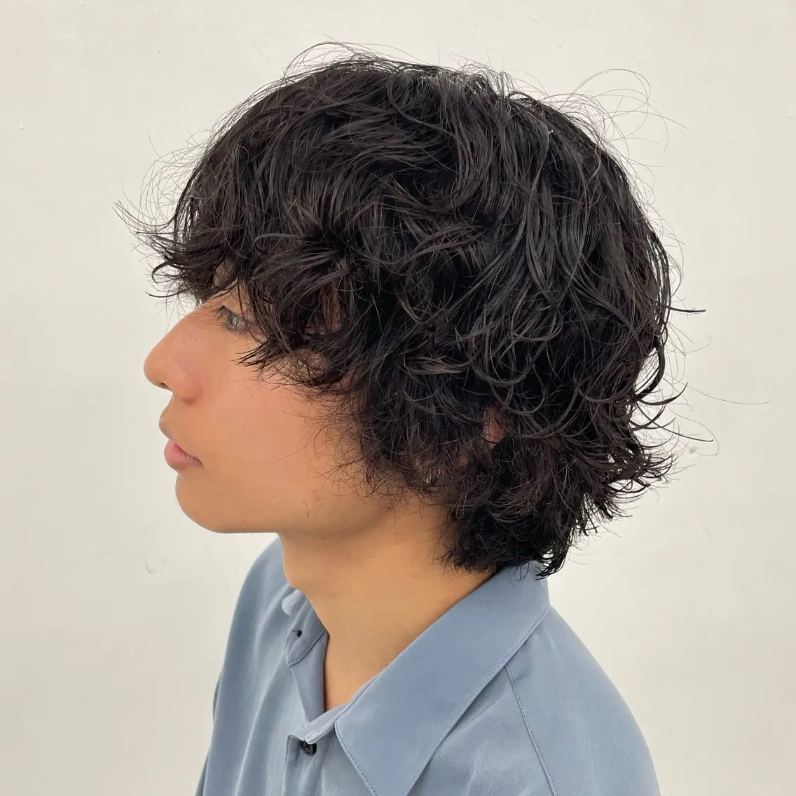 ミディアム ミディアムパーマ カット パーマ 【柏メンズパーマ職人 】店長 KAZUMAのヘアスタイル